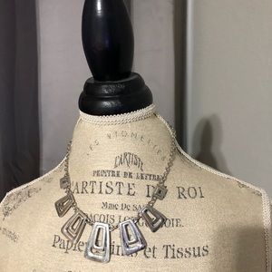 Silver statement piece